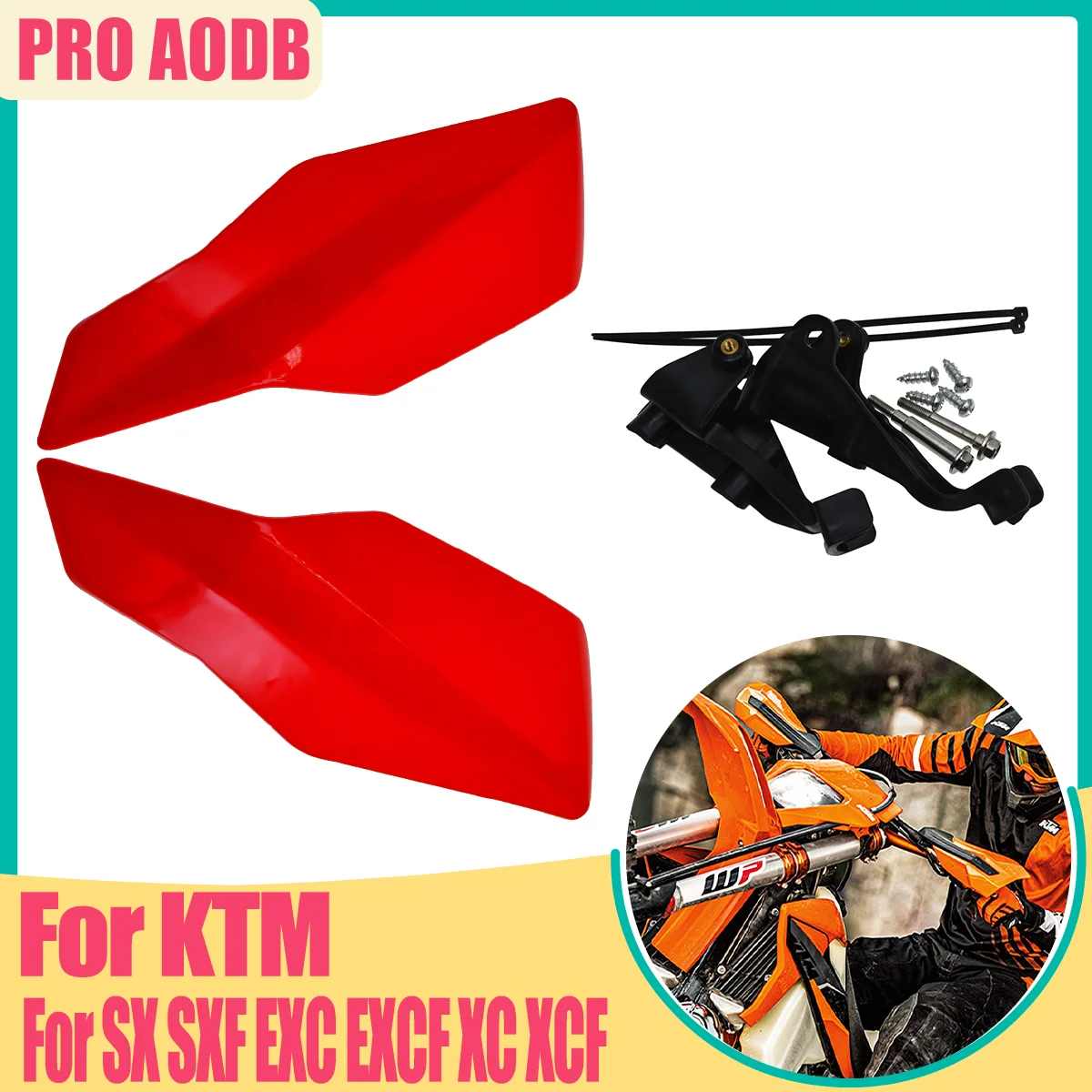 

High quality For KTM EXC XC SX SXF XCF 125-500 Motocross Accessories Hand Guards Protection Handguard Dirt Bike Enduro 2024