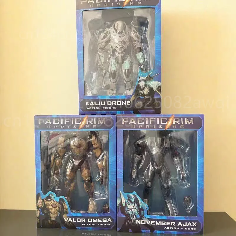 

Bandai Pacific Rim KAIJU DRONE Figuras Drone Jaeger NOVERMBER AJAX Action Figure VALOR DMEGA Anime Room Decoration Model Toys