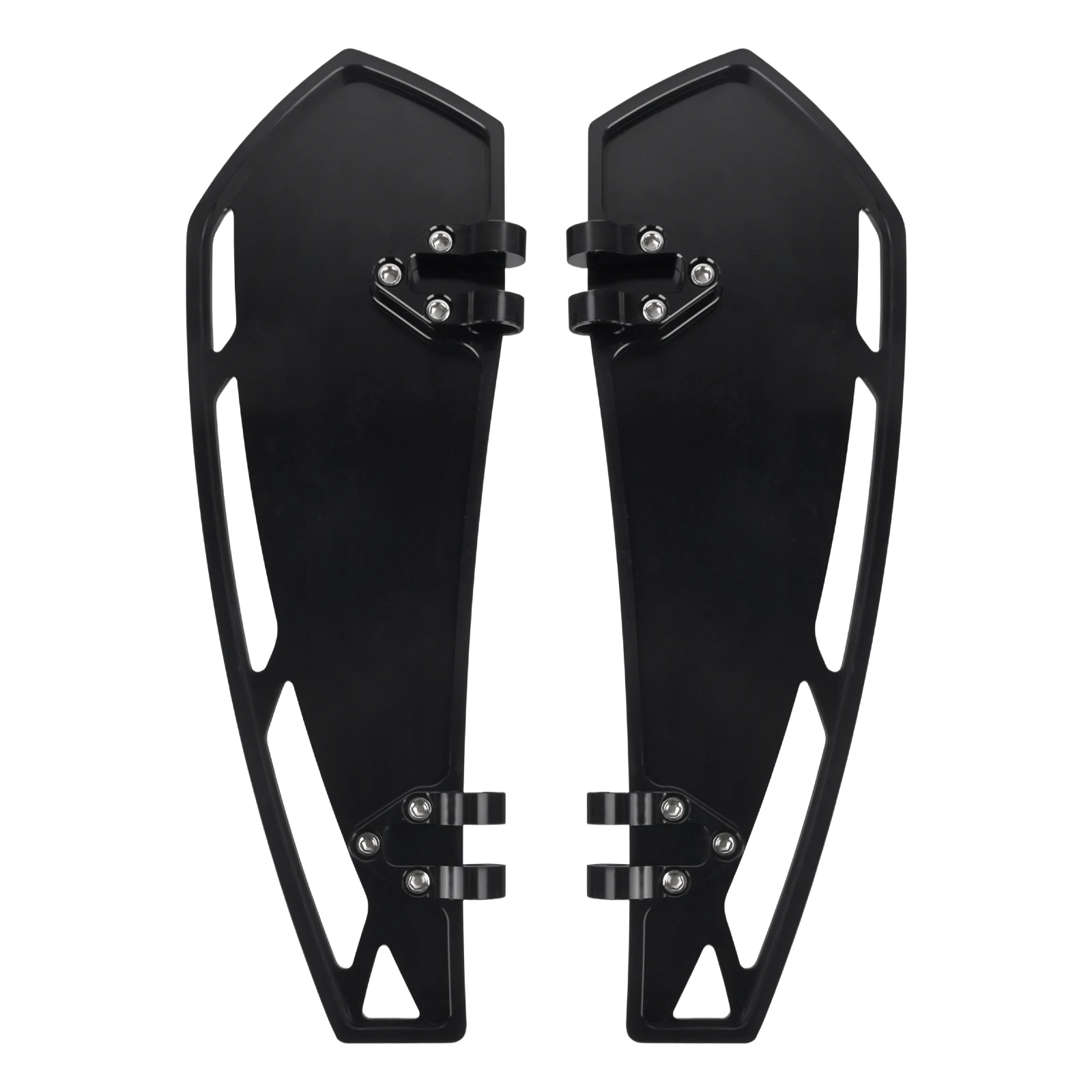 Motorcycle Floorboards Driver Footboards Rider Front Footpegs Pedal For Harley Touring Road Street Electra Glide Softail FL FLD