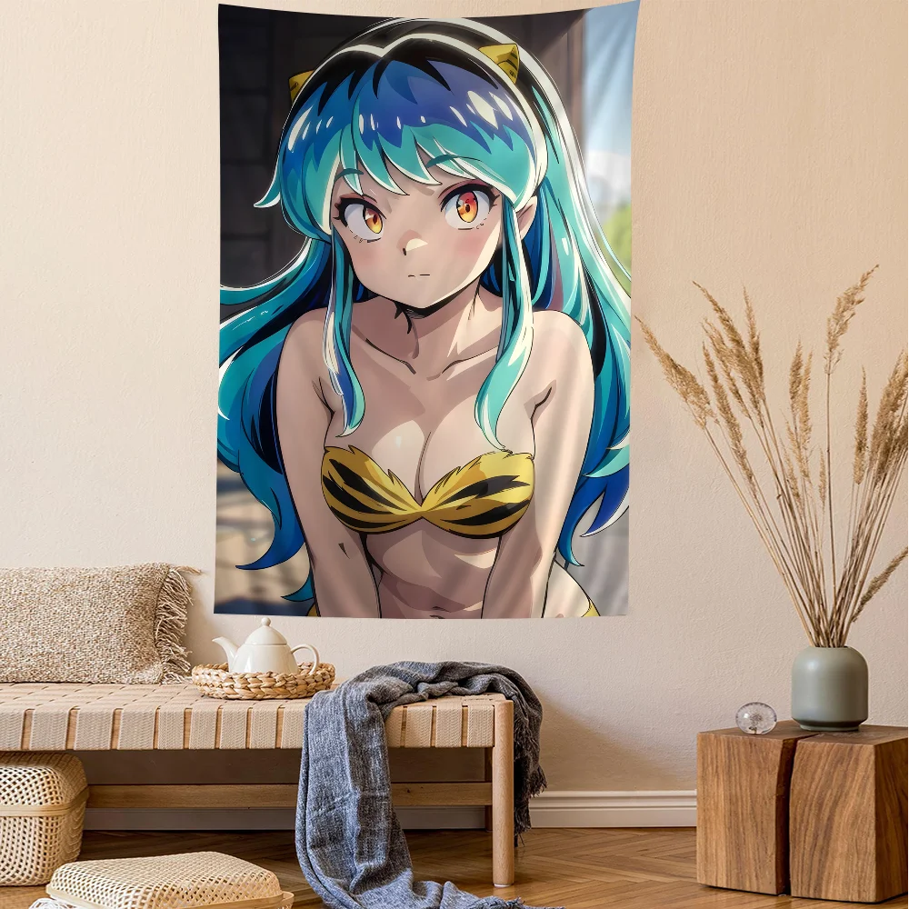 Urusei Yatsura Anime Cartoon Tapestry Wall Hanging Decoratio