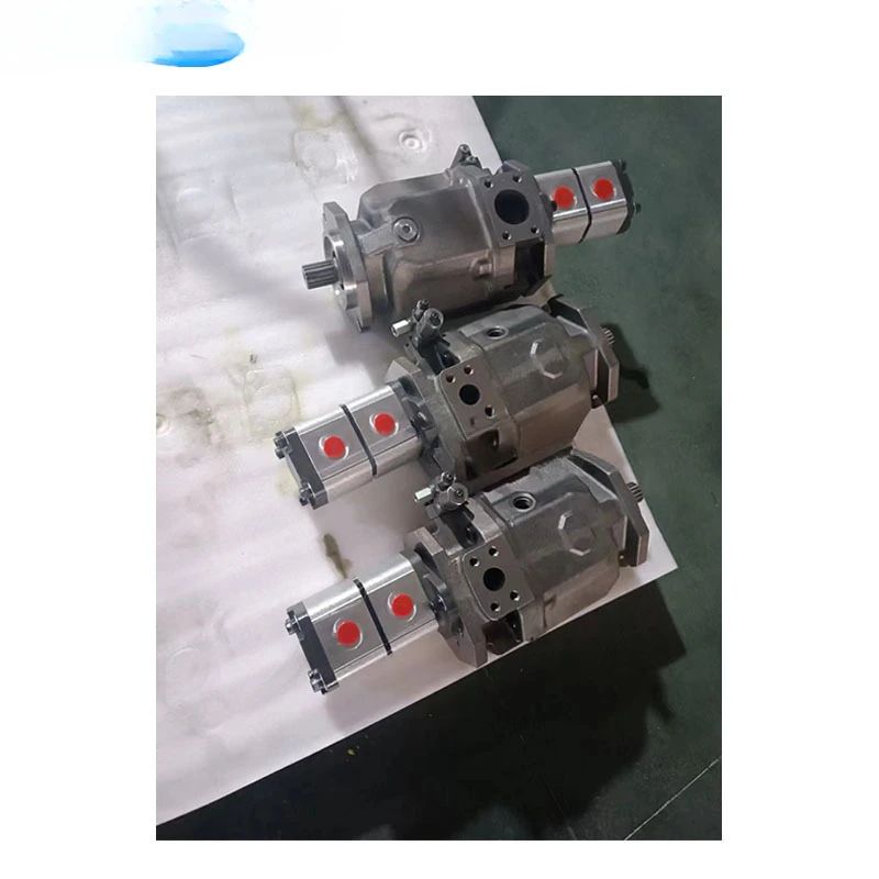 

Channeling Pump A10VSO45 + Gear Pump Rexroth Double Plunger Hydraulic Channeling Pump