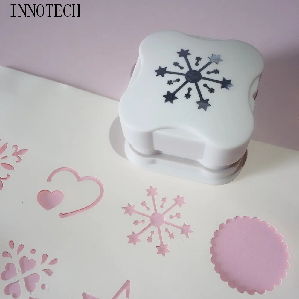 

Magnetic Paper Hole Punch Handmade Crafts Tool Embossing Device Punching Machine DIY Decoration Paper Cutter Photo Album