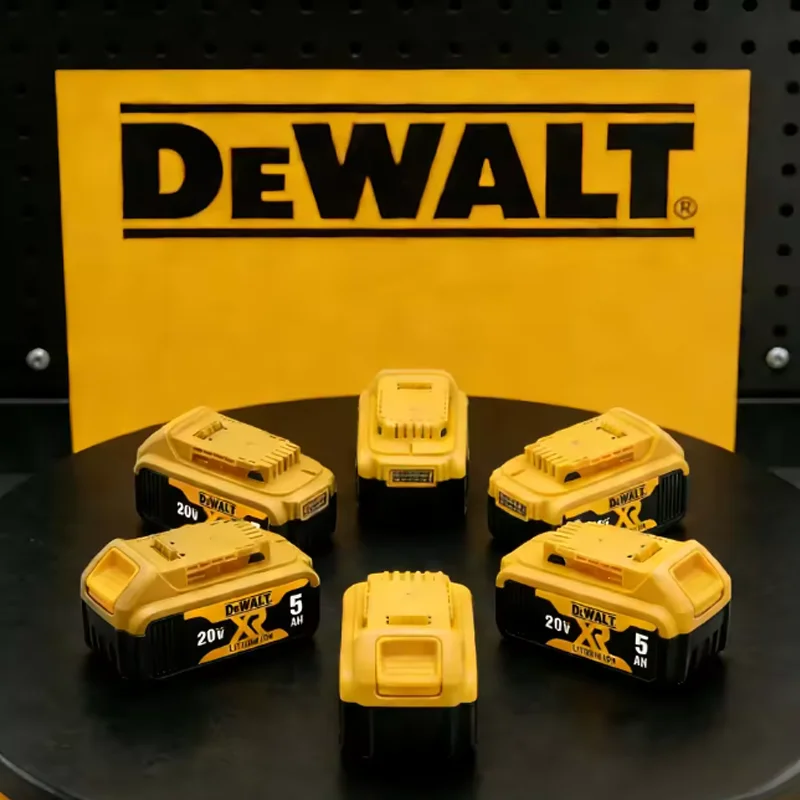 

Original Dewalt Power Tool Battery 20V 6Ah DCB206 Compatible with DCB205 DCB200 New 100% High-Quality Replacement for 20V Tools