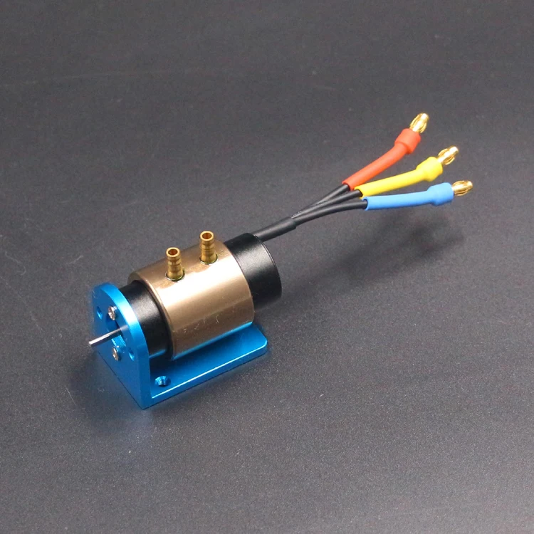 Remote control electric boat brushless water-cooled internal rotation motor 240-3300KV motor with electric base