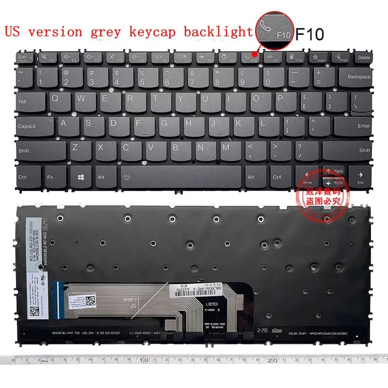 

US NEW keyboard For LENOVO ThinkBook 13X ITG Yoga 13sACN Pro13sITL 2021 PR2UB English laptop