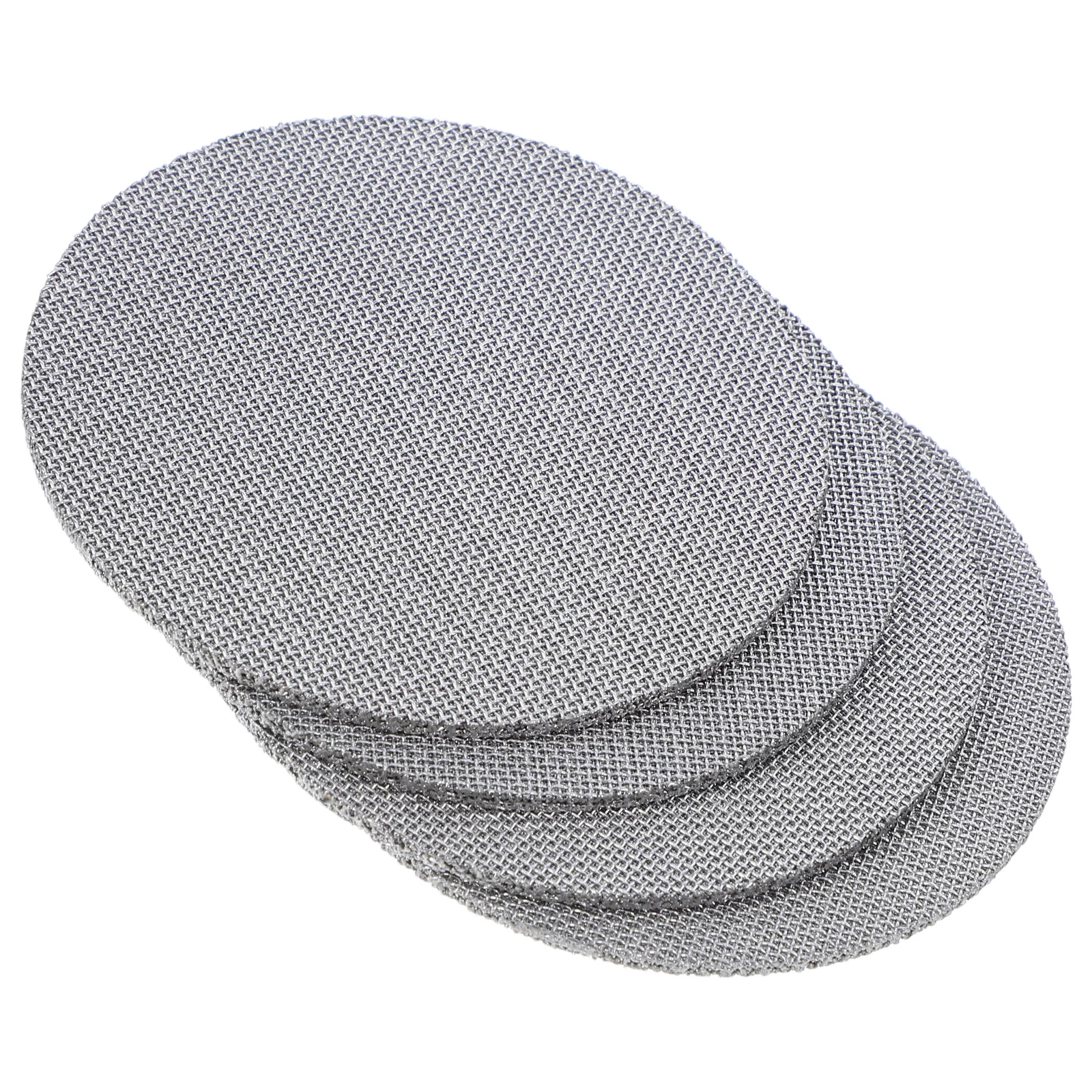 

4Pcs 585mm Stainless Steel Espresso Filter Screen Reusable Metal Coffee Mesh for Portafilter Basket 17mm Thick