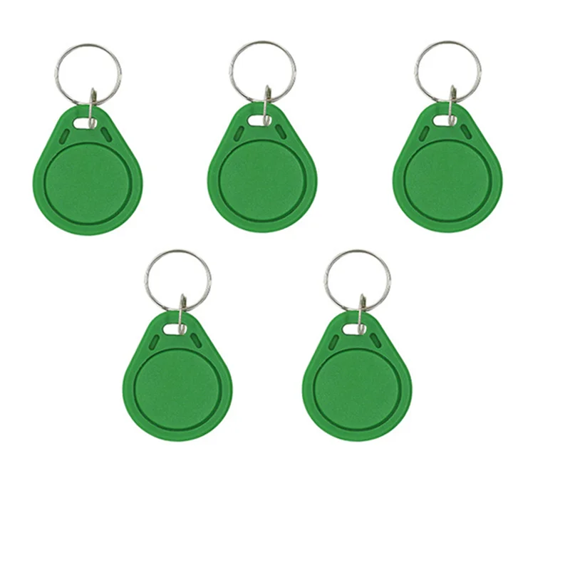 5 stücke 13,56 Mhz Block 0 Sektor Wiederbeschreibbare RFID M1 S50 UID Veränderbar Karte Tag Keychain Keyfob ISO14443A
