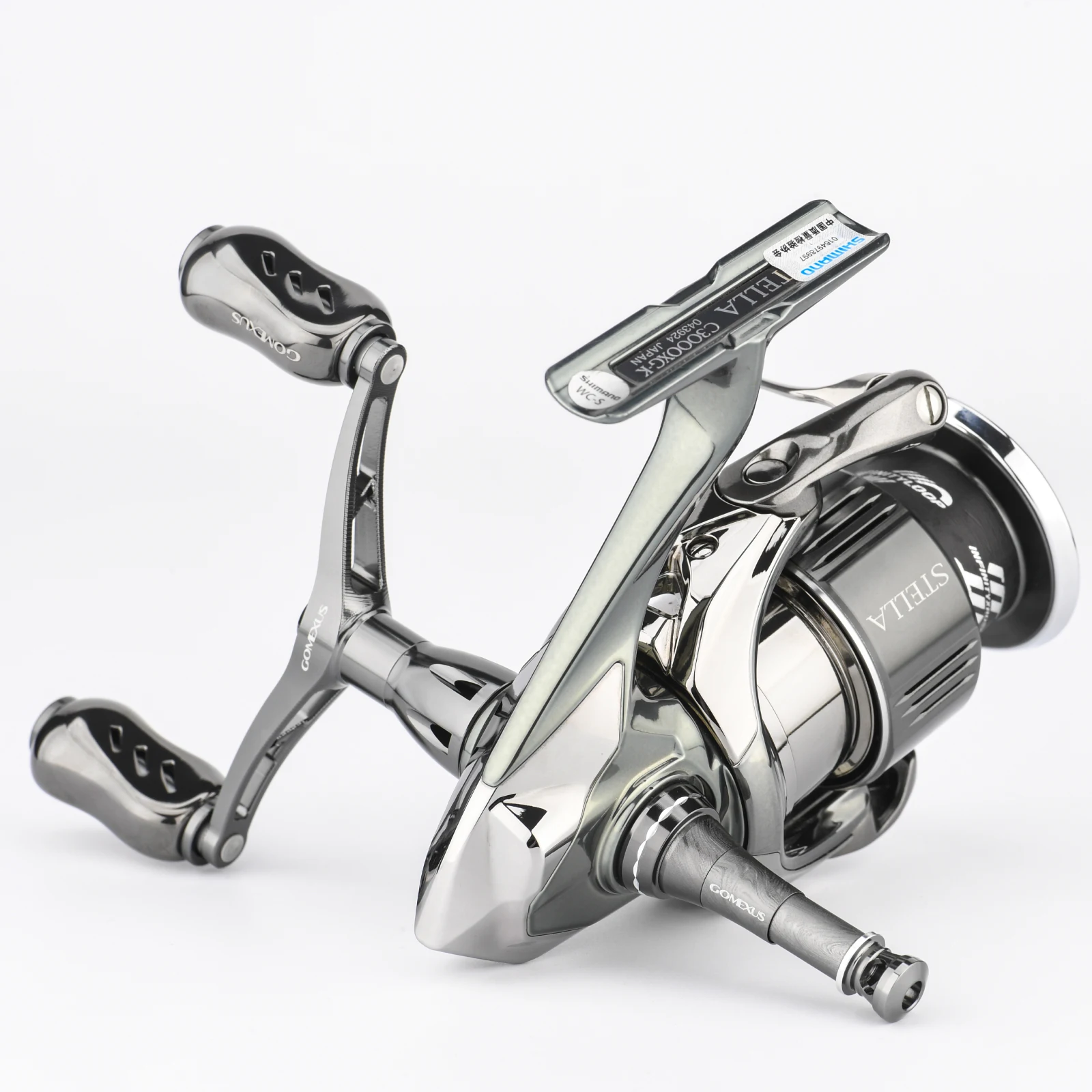 حامل بكرة دوارة من Gomexus قابل للطي لـ Shimano Vanquish Stella Stradic Daiwa Exist 19 Certate LT 1000 - 4000 بكرة حماية 48 مم