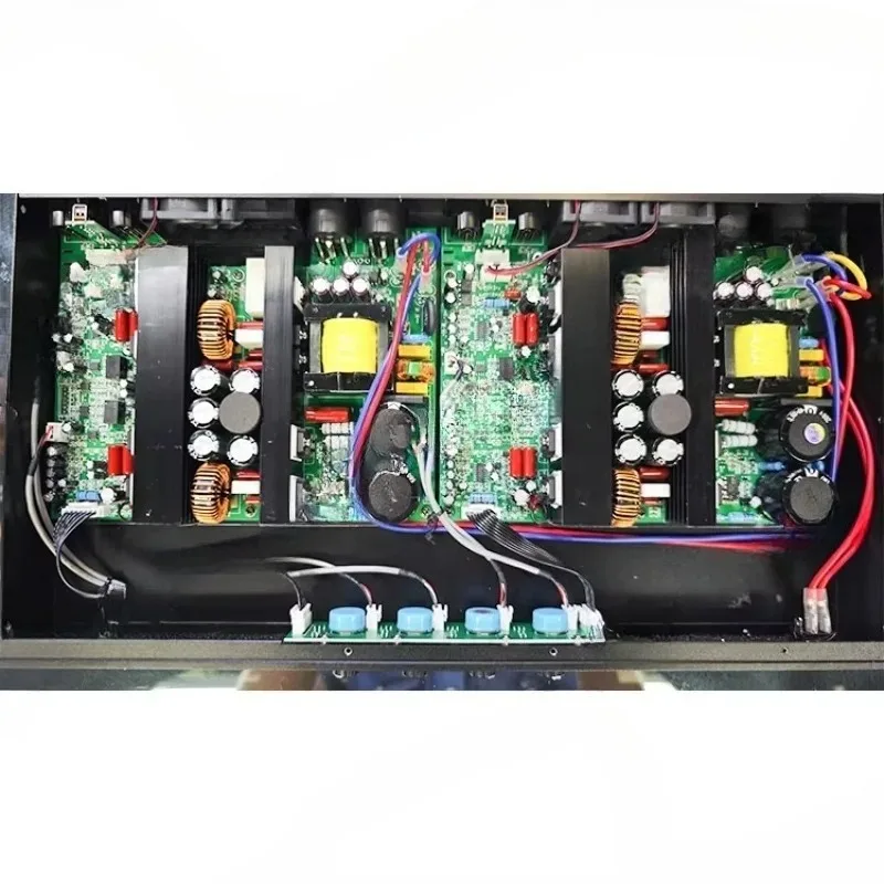 E-4600 Digital Amplifier Class D 4 * 600 Watt Channel Powerful Power Professional Audio Amplifier