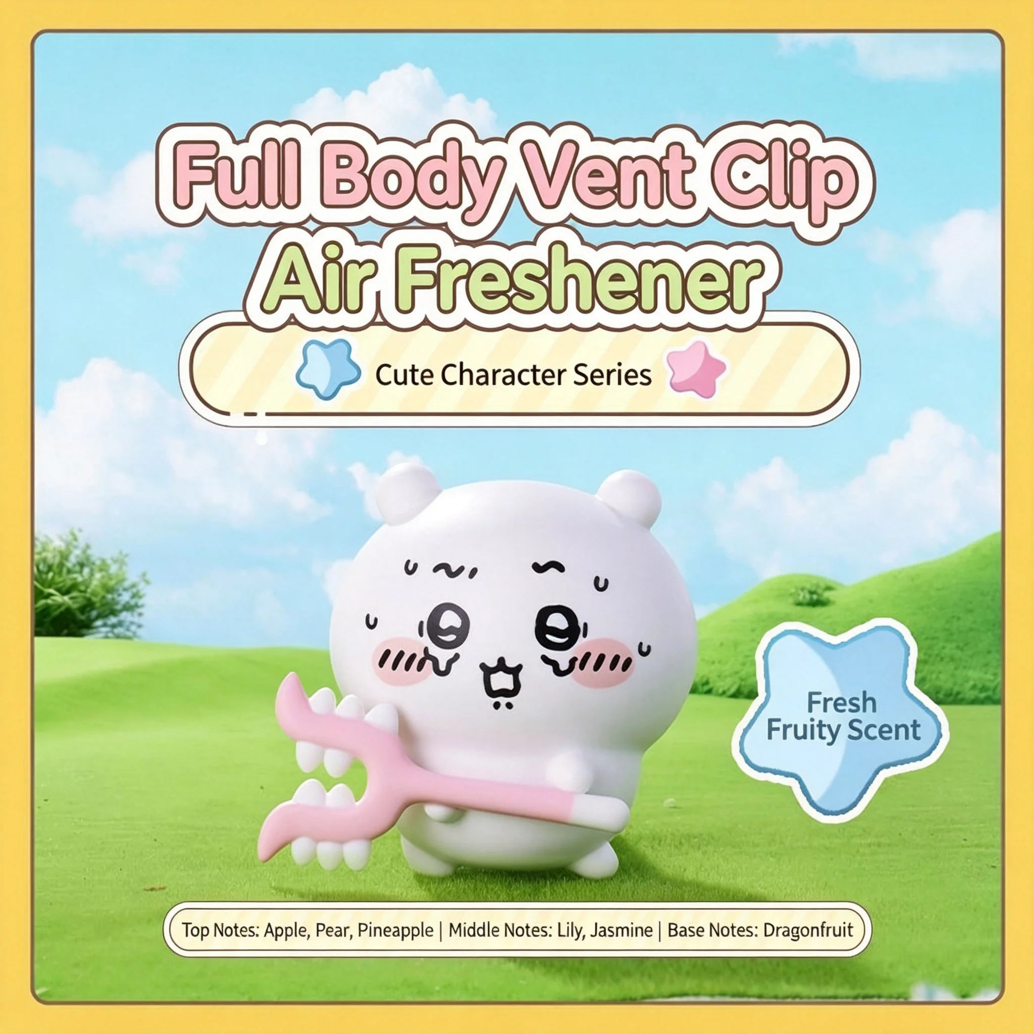 Cute Character Car Air Vent Pe - огляд і ціна Car Accessories Perfume