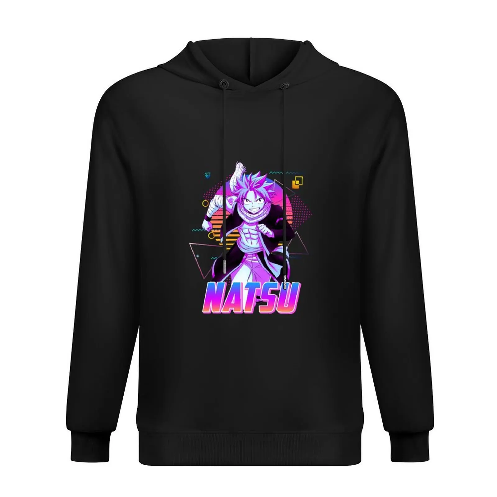 

Natsu dragneel - Retro Art Hoodie korean clothes graphic t shirts men men's sweat-shirt men clothes men's hoodies