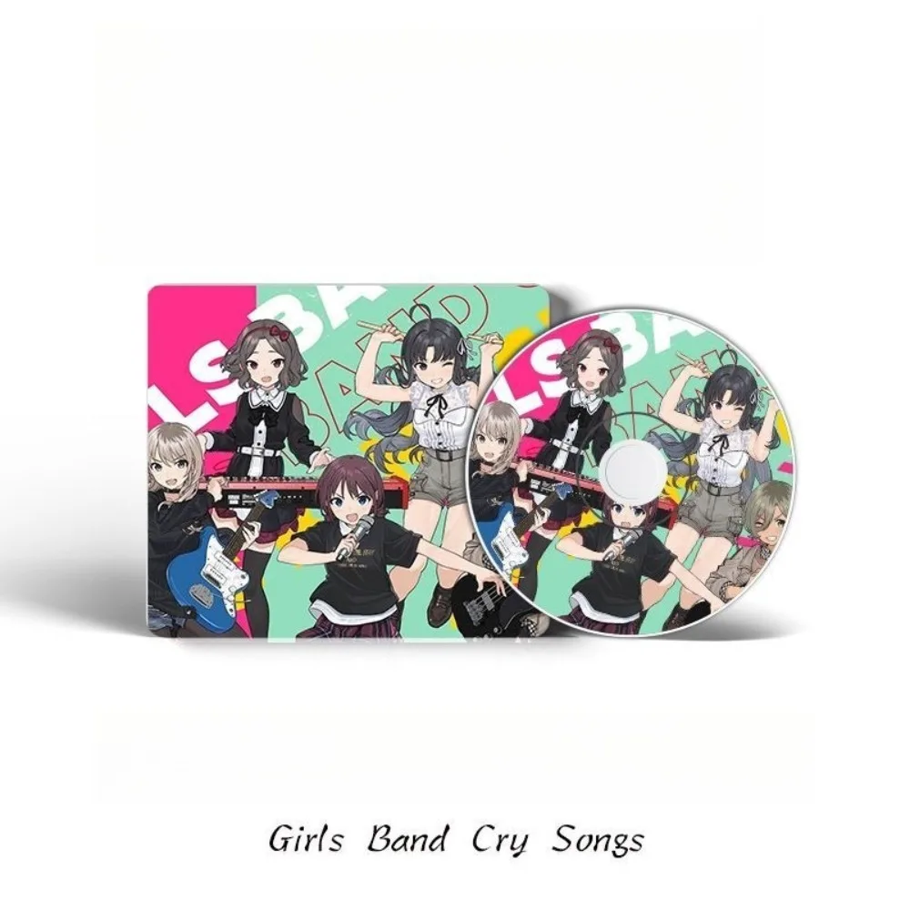 

CD Girls Band Cry | Тематические песни и полные треки GBC Anime | Высококачественный звук | Индивидуальный записанный на заказ аниме-музыкальный диск для автомобиля