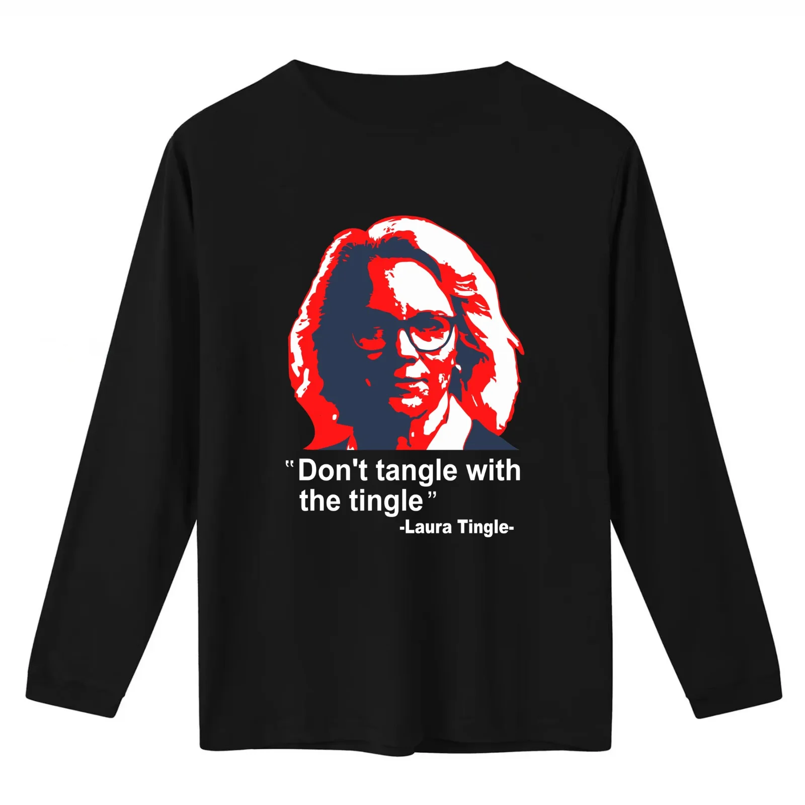 Laura Tingle Don't Tangle With The Tingle T-Shirt Summer Casual Cotton Tee Oversized Streetwear Tops Vintage Graphic Print