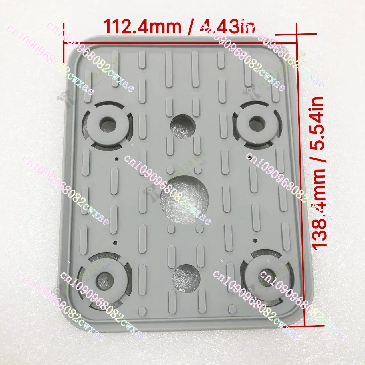 5PCS/lot CNC Machining Center Suction Cup Suction Block Suction Cup Rubber 140 * 115 * 17 /125*75*17mm/160*115*17mm/140*115*17mm