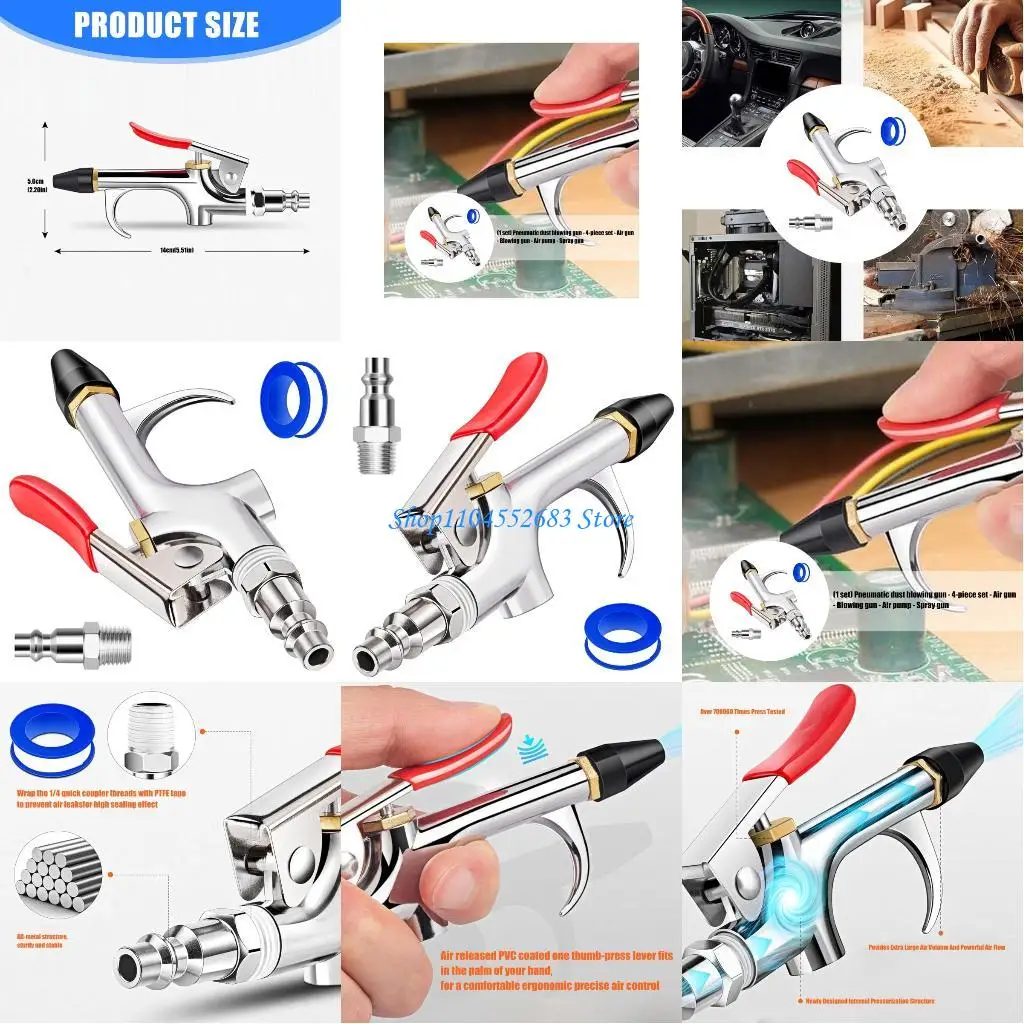 

Y6GD Highly pressure Pneumatic Blower Air Dusters Industrial Strength Aluminum