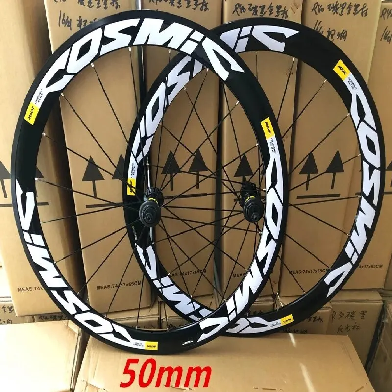 Latest high quality 30/40/mm   700C alloy V brake disc brake wheels BMX road bicycle wheelset road aluminum cosmic elite