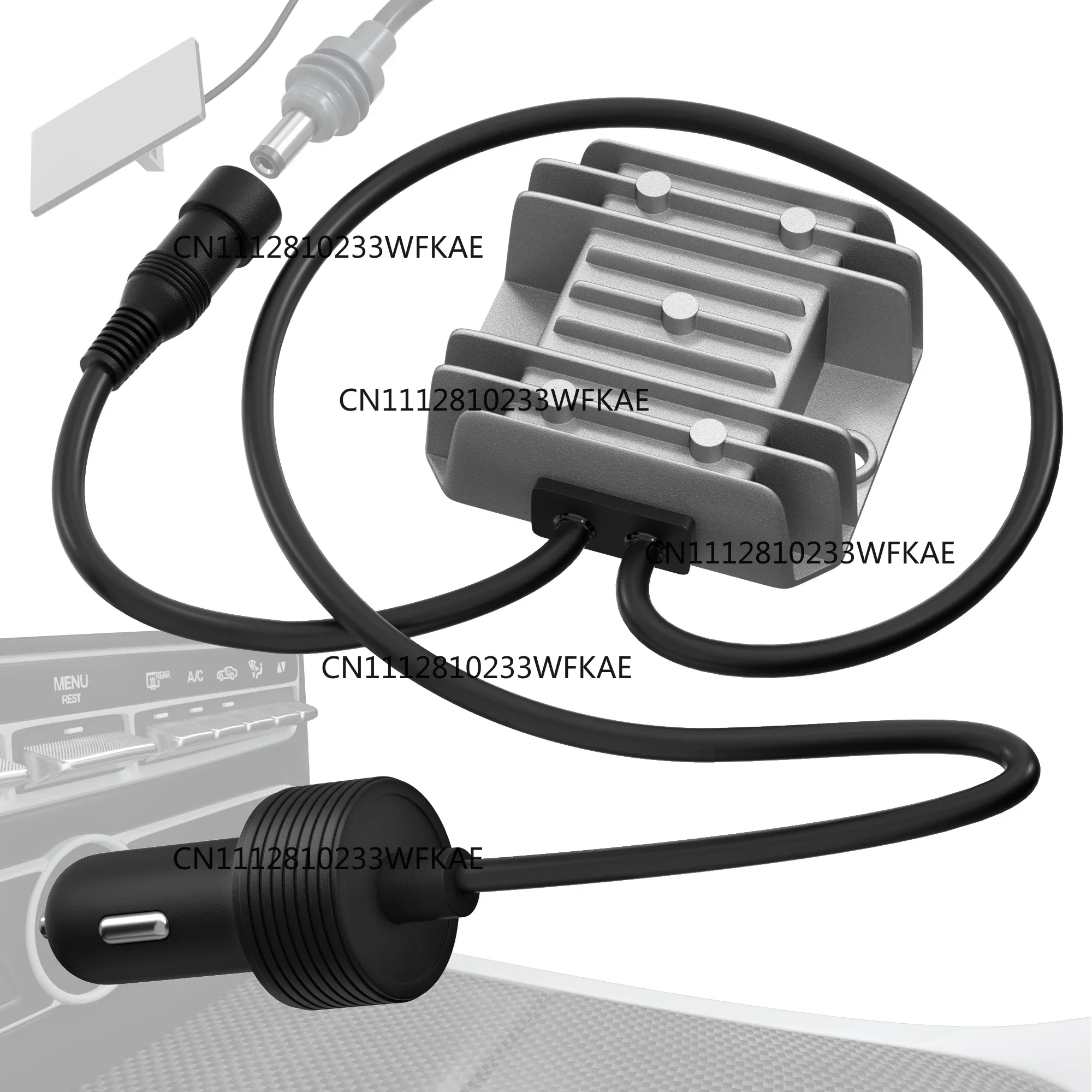 Starlink Mini Cable Car Adapter with Step Up Converter 12V Power Cable with Cigarette Lighter Plug 10-28V to 30V 3.5A Conversion