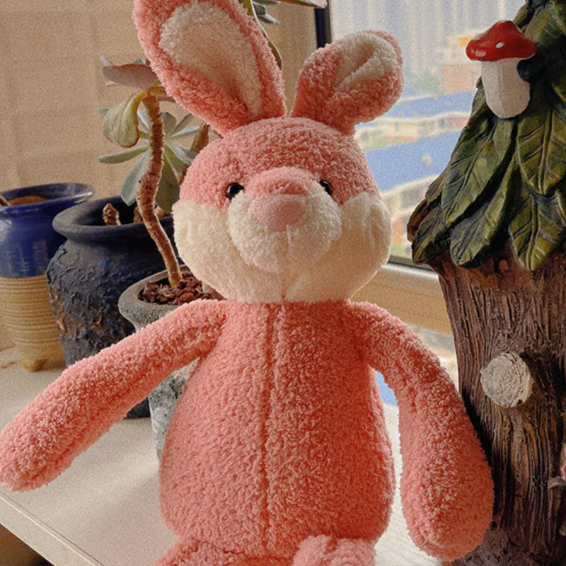 Kawaii Animal Panda Elephant Duck Rabbit Frog Plush Toy Cute Pillow Plush Toy Children's Holiday Gifts Home Decoration 40cm