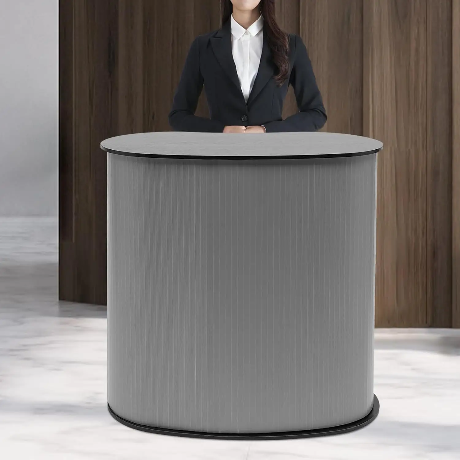 pliable pour exposition, bureau, réception, réception, comptoir de réception, comptoir de courses, comptoir de vente, comptoir d