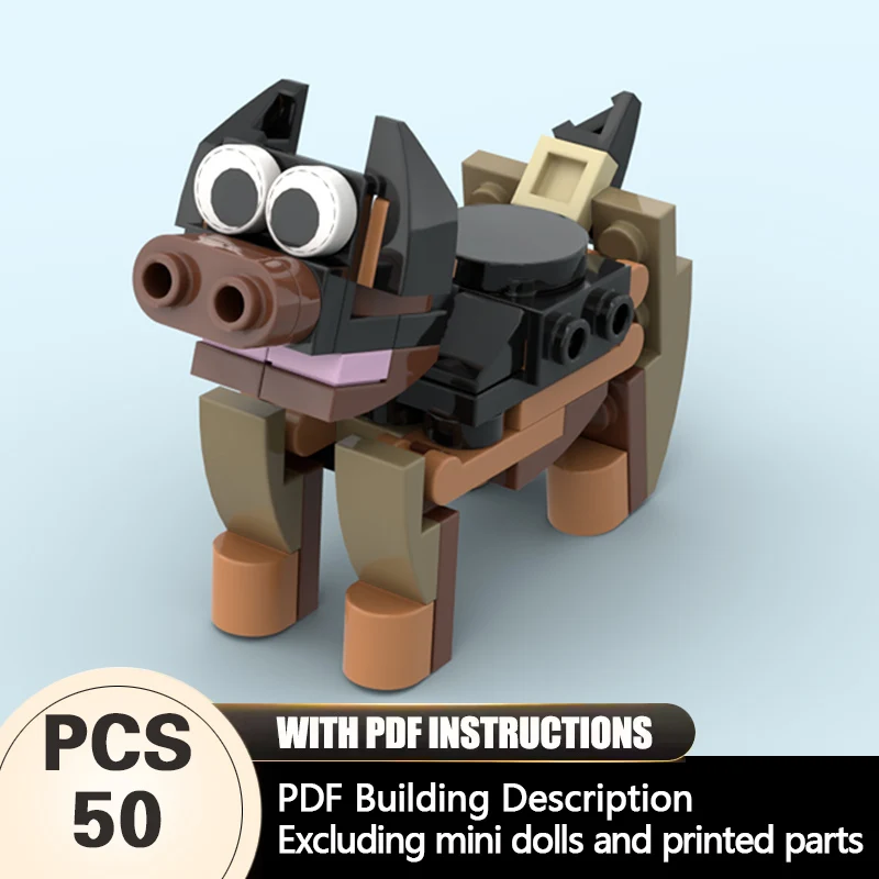 Creators Animal Series Model MOC Building Bricks Chocolate Pig Modular Technology Gifts Holiday Assemble Children Toys Suit