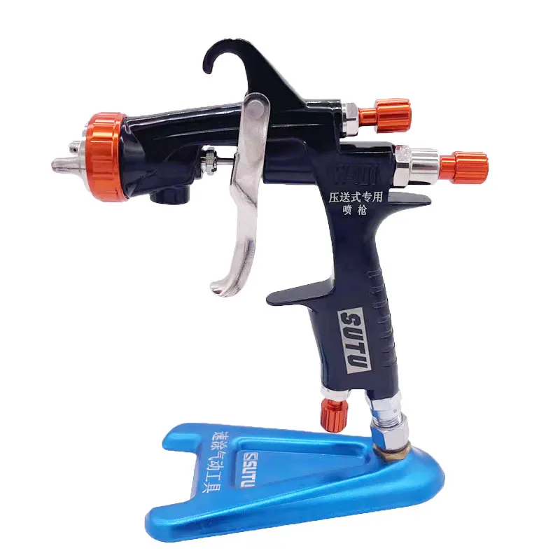 SUTU W-101 Spray Gun 1.3MM Nozzle Painting Guns Oil/Water Based Paint Air Spray Gun Airbrush High Atomization