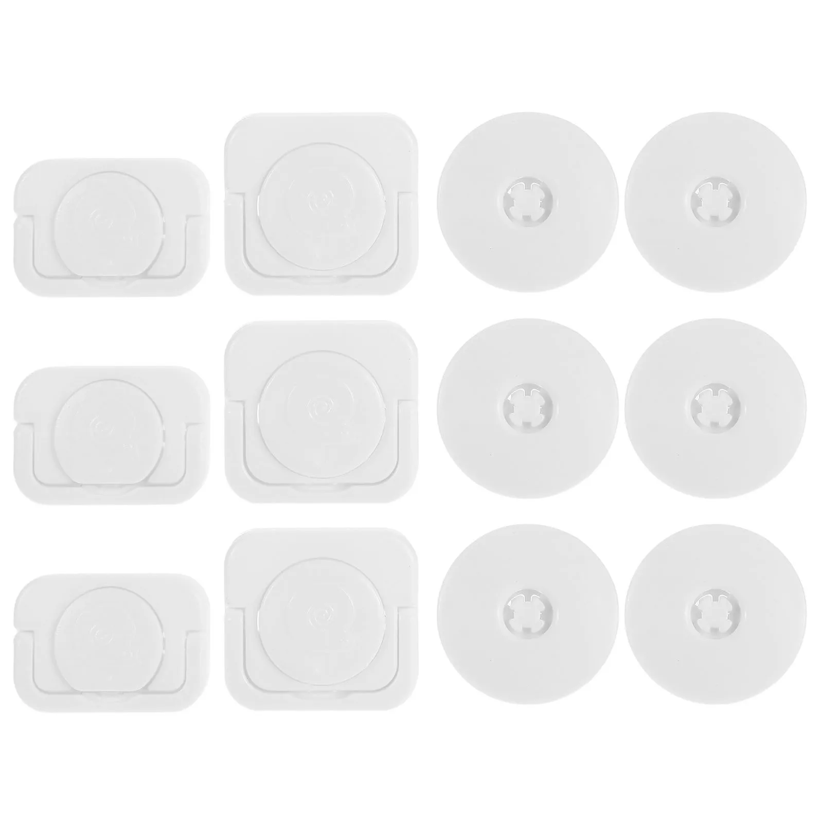 

12Pcs Baby Proof Electrical Outlet Covers Plug Safety Stains Protector Socket Cover Power Outlet Childproof Protective Covers