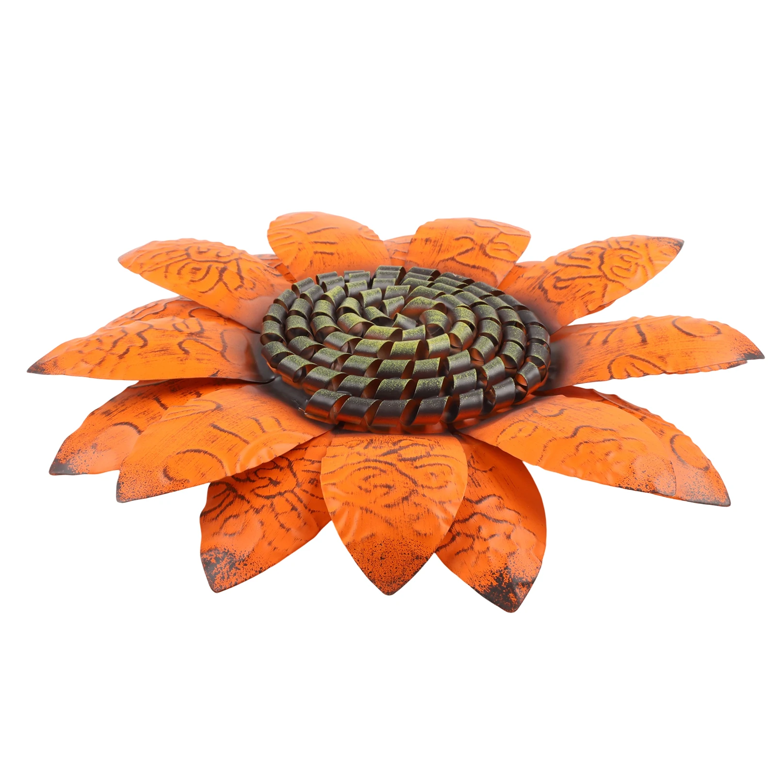 Sunflower Wall Decoration Made of Iron for Home and Garden Wall Hanging Ornament Suitable for Hotel and Outdoor Use