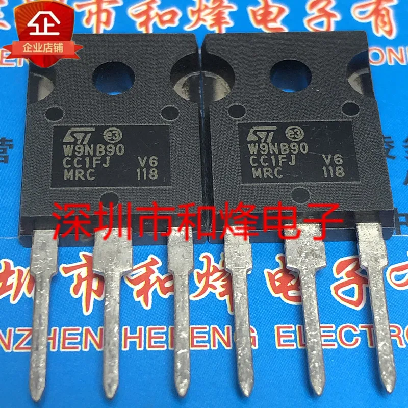 5 قطعة-10 قطعة STW9NB90 W9NB90 إلى 247 900V 9.7A جديدة ومبتكرة على الأسهم