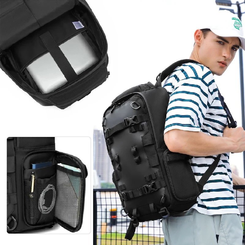 Travel Backpack Laptop Backpack Expandable Large-Capacity School Backpack Hiking Business Backpack Basketball Sports Bag