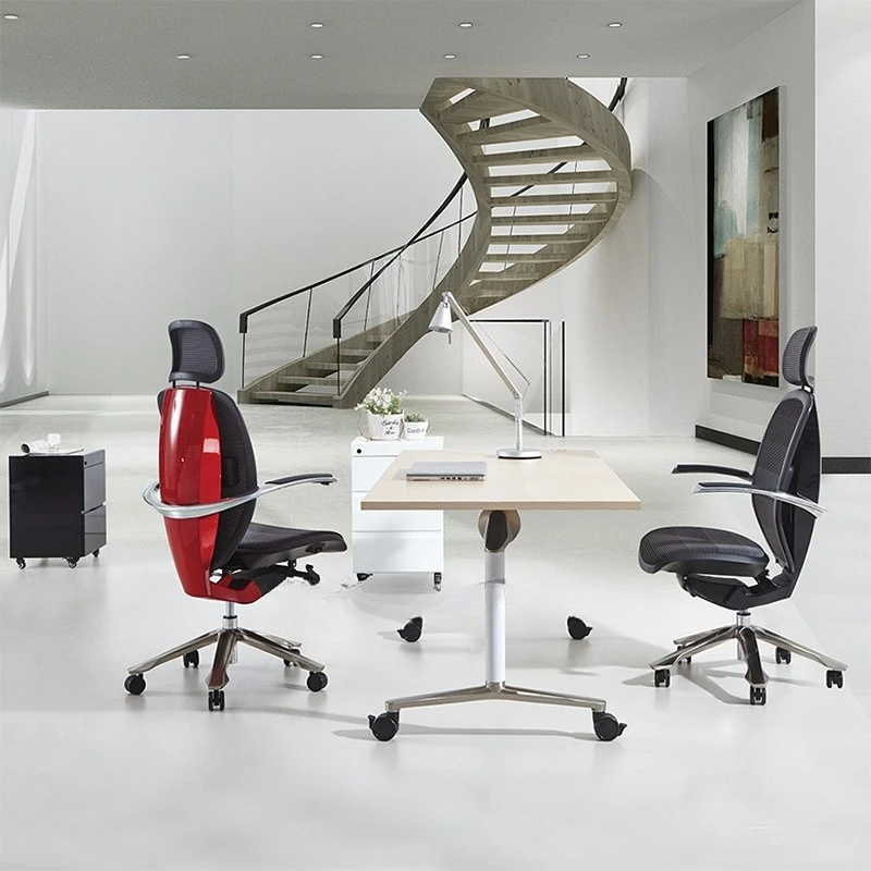 High-end multi-functional office chair, backrest car paint process advanced boss chair