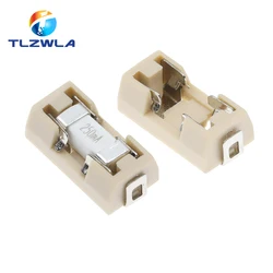 100PCS 1808 0451 SMD Fuse Holder Socket Fuse Box Base Transposon 6.1x2.69mm Temperature Plastic Shell Portafusibili