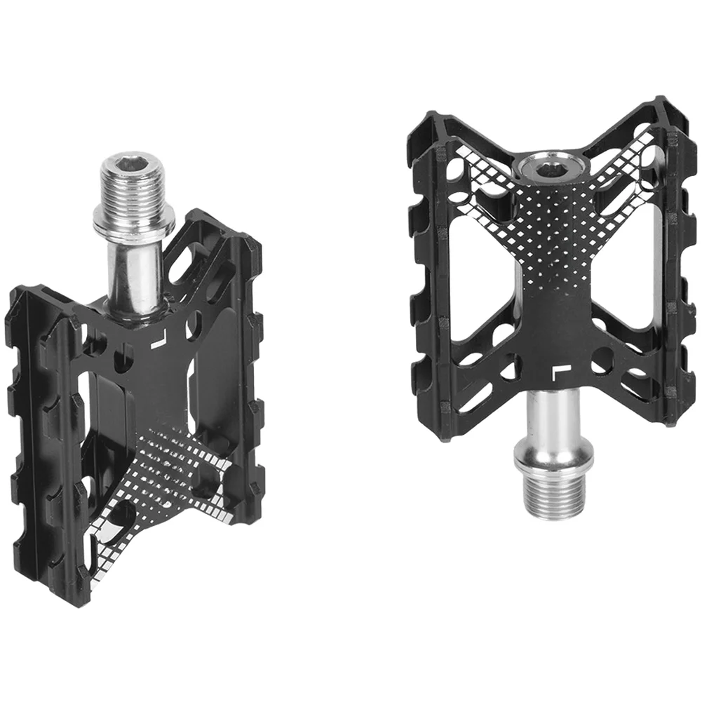 Red Lightweight Bicycle Pedals Lightweight Aluminum Alloy Pedal Smooth Rotation System Left And Right Markings