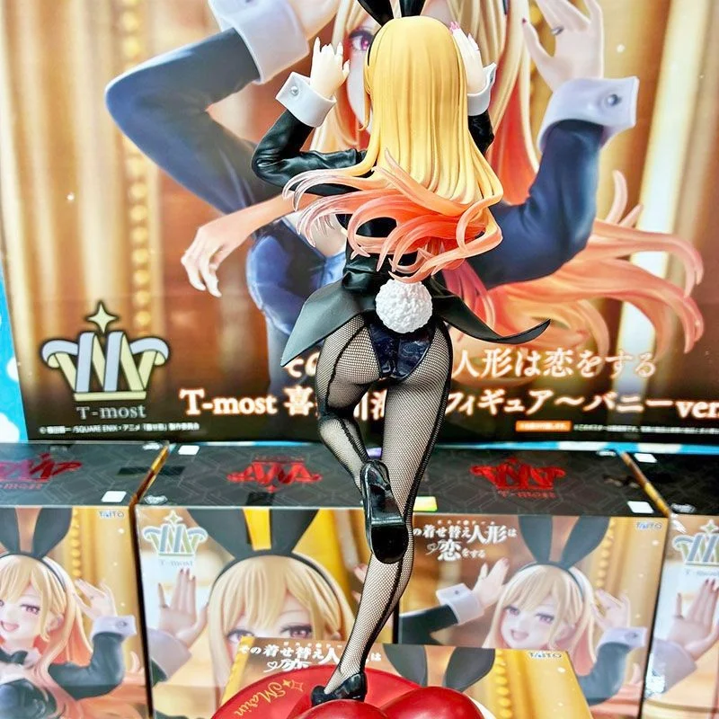 NEW Genuine TAITO T-most My Dress-Up Darling Cute Kitagawa Marin Bunny Girl Prize Figure 32cm Anime Collectible Ornament Display
