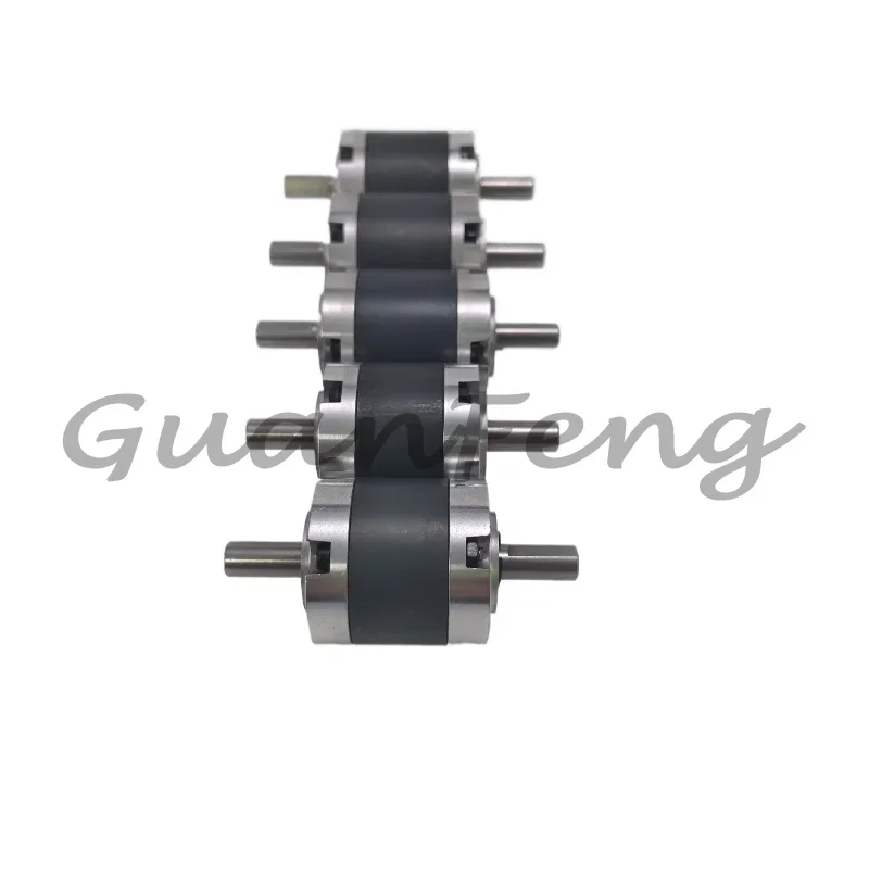 Planetary Gearbox Speed Reducer 36mm OD, 1045 Carbon Steel Dual Shaft Metal Gear Reducer
