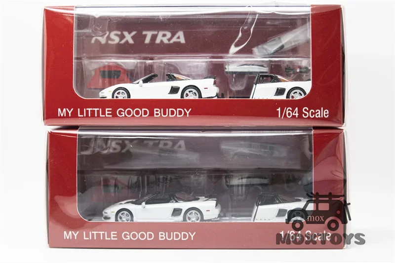 MLGB model 1:64 NSX TRA White Diecast Model Car