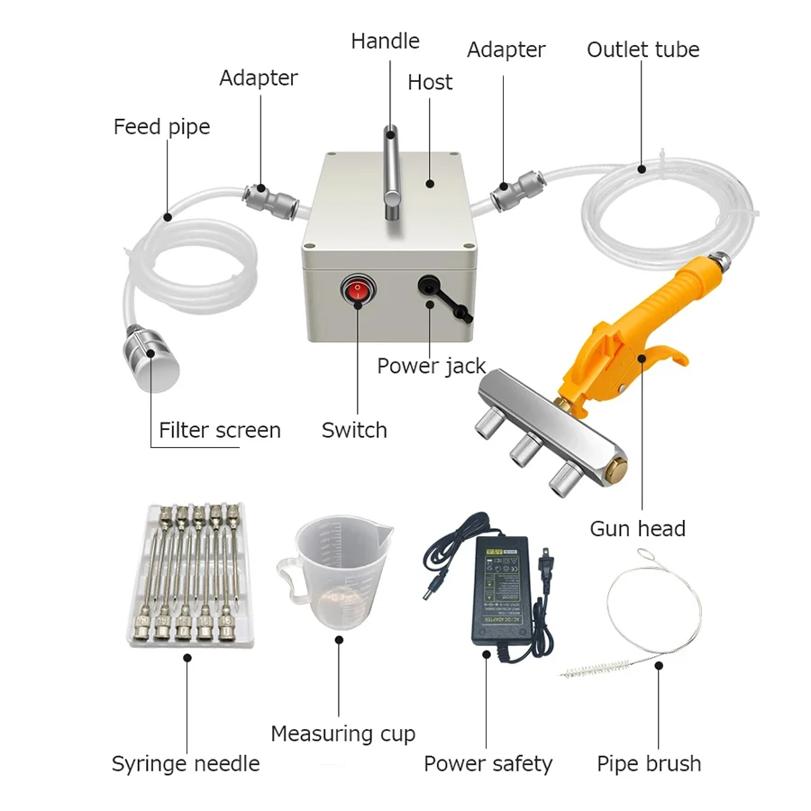 電気射出成形機 バーベキュー ラムレッグ ニードルマリネ ホールラムチョップ ビーフブライン 調味料マリネ ミートガン ポンプ