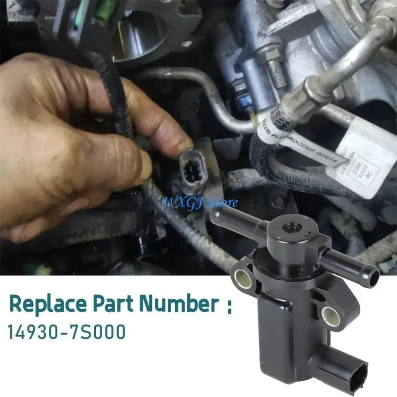 

37JE Tanks Vent Valves Evaporative Emission Solenoid Suitable for NV2500 NV3500 14930-7S000 149307S000 Easy Installation