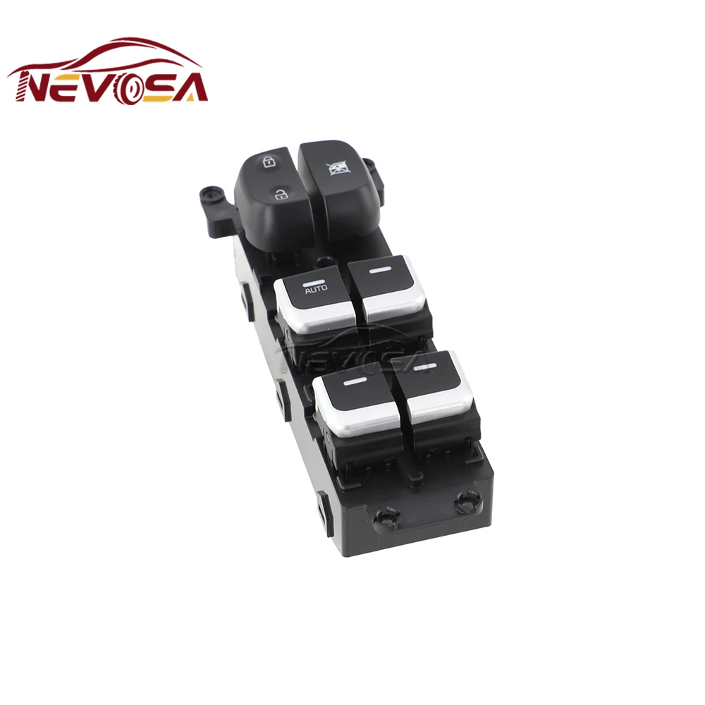 NEVOSA Front Left For Kia Carens 2013 2014 2015 2016 Electric Power Window Switch Button 93570A4010 93570-A4010