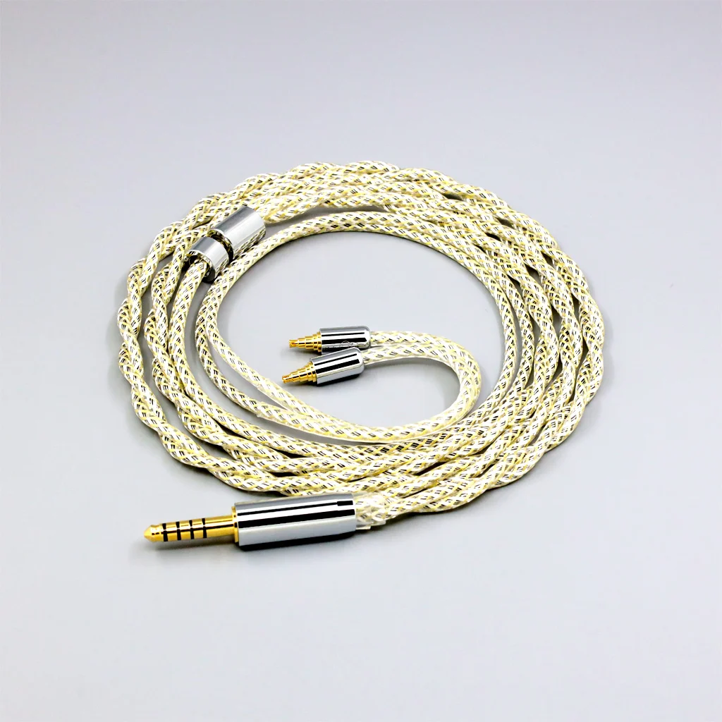 

Litz Shielding Silver OCC Earphone Cable For Sennheiser IE40 Pro IE40pro TypeS 23AWG 8946