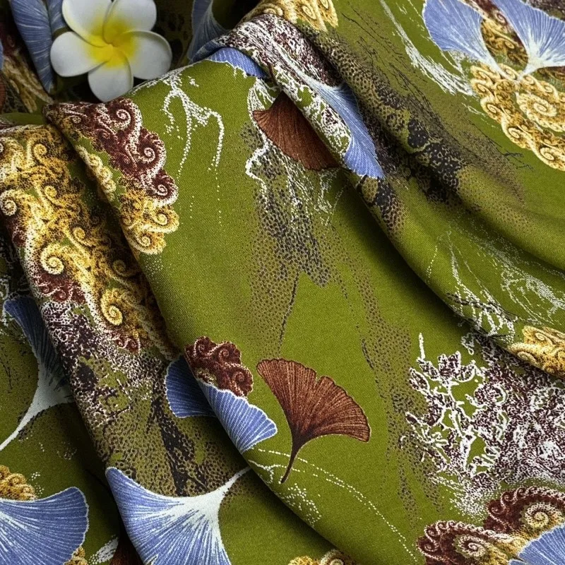 

Embossed Print Cotton Fabric Soft Breathable Summer Dress Homewear Material Women Luxury Fashion Comfortable Textile