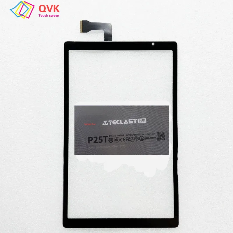 Czarny 10.1 Cal nowy dla Teclast P25T P26T Tablet PC pojemnościowy ekran dotykowy Digitizer czujnik PX101G24A021 PX101A29A121