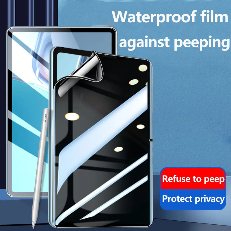 Privacy Anti-Spy Peeping Hydrogel Soft Film For Samsung Galaxy Tab A9 Plus S9FE S9 S8 S7 S6 Lite A8 A7 S9 FE Plus S7 FE S8 Plus