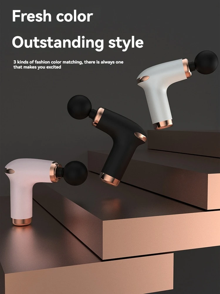 

Portable Fascia Gun Deep Tissue Percussion Massager Fitness Muscle Full-Body Relaxation Device Suitable for All Body Areas