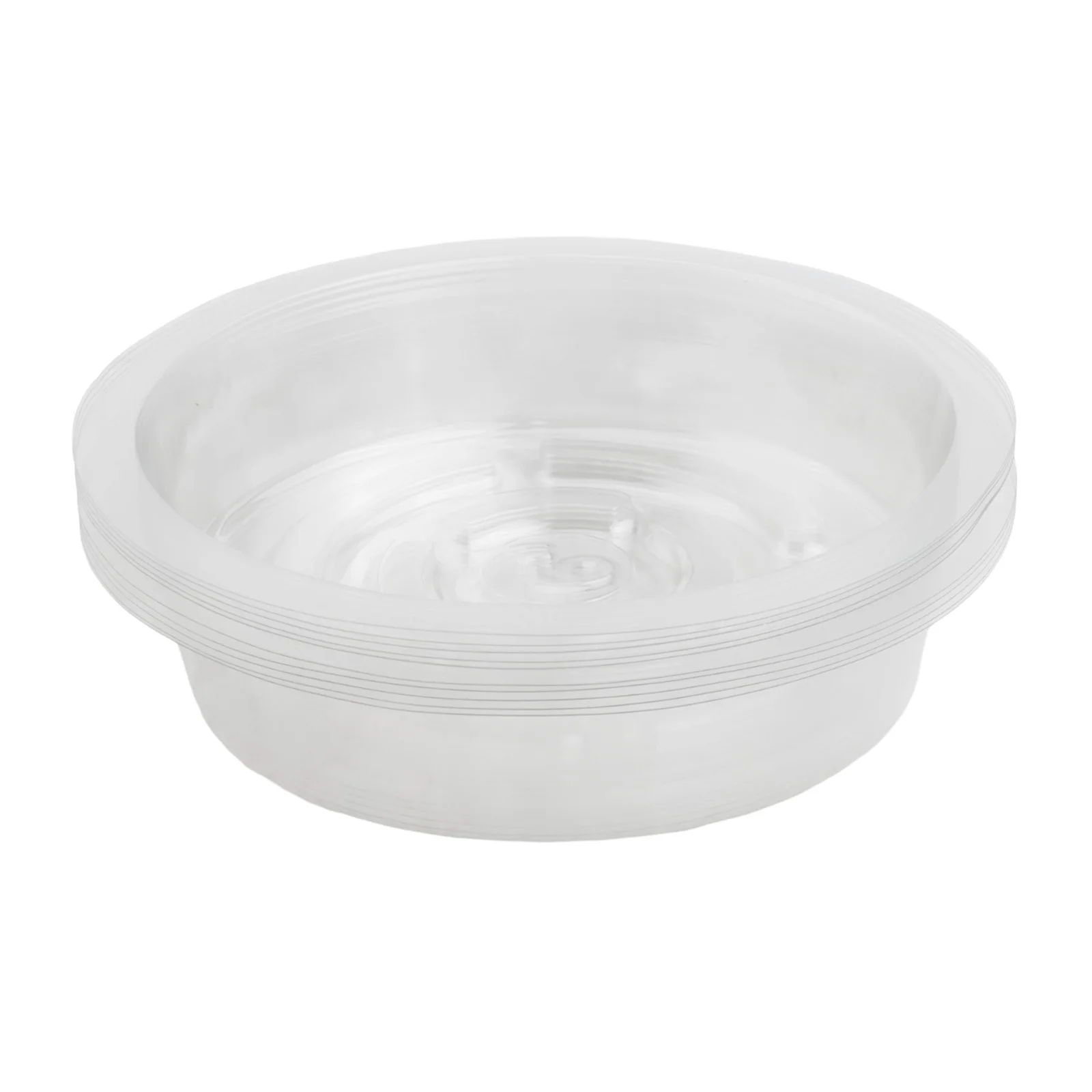 10 قطعة حديقة النبات الصحن بالتنقيط صينية الراتنج البلاستيك PET اناء للزهور حديقة النبات اناء للزهور ديكور حديقة المنزل واضح وعاء للوجبات الخفيفة #6