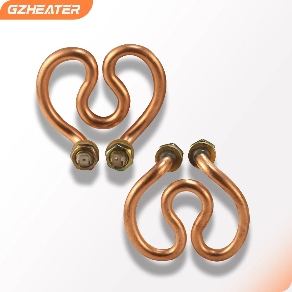 2U Horseshoe Shape  brass Electric Heat Tube for Coffeemaker Electric Kettle of 500W 220V Heating Element
