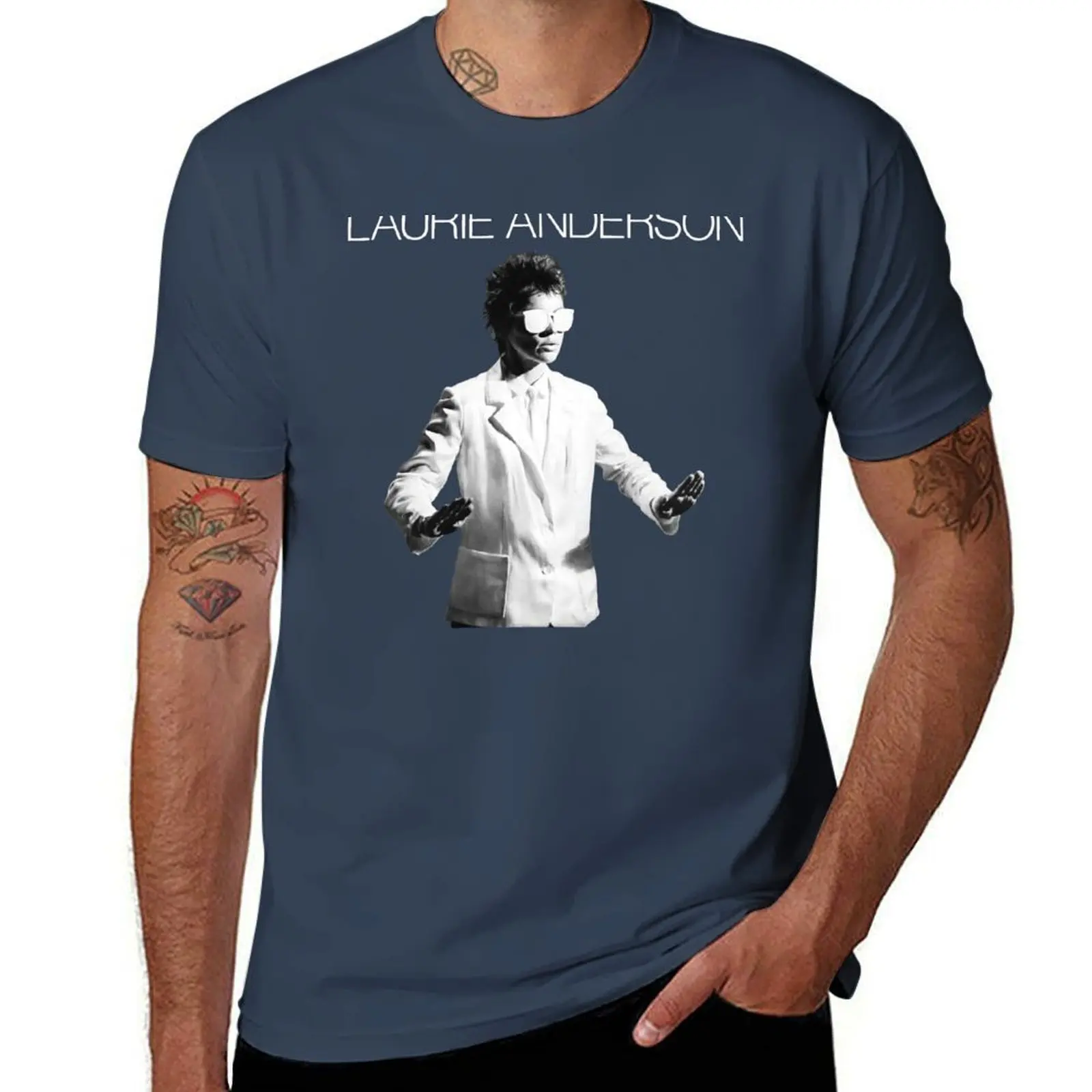 

Laurie Anderson 'Big Science' T-Shirt Relaxed Casual Short Sleeve Tee