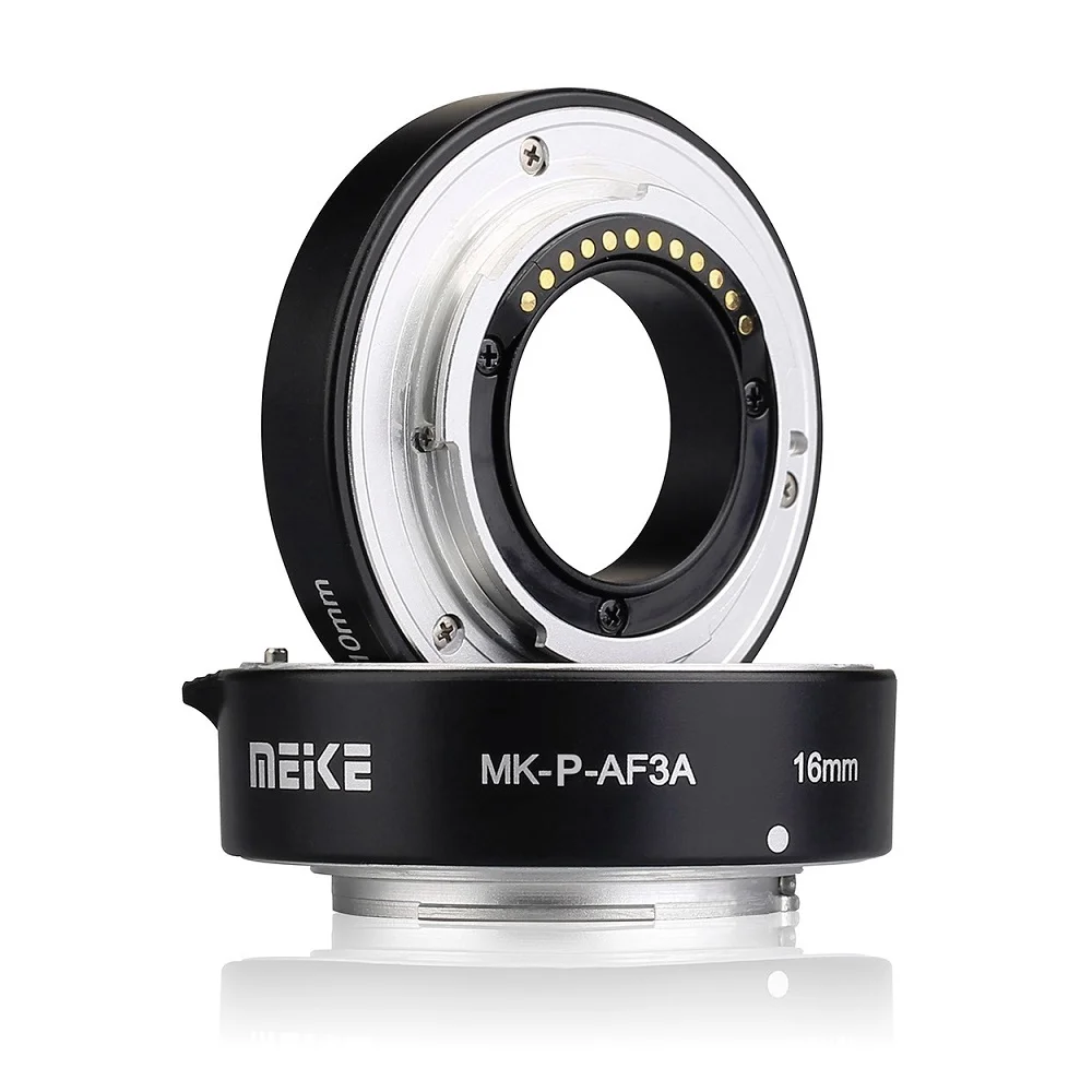 Meike MK-P-AF3A التركيز التلقائي ماكرو تمديد أنبوب لأوليمبوس باناسونيك M4/3 جبل G7 GX8 GX9 GH4 GH5 GH6 EM1 EM5 E-M10II E-M10III