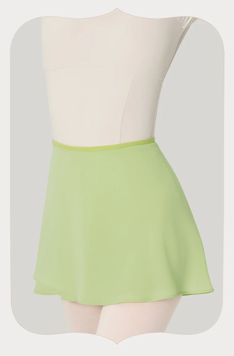 Tanzröcke für Frauen und Mädchen, Schnür-Wickelrock für Ballett, Ballerina-Tanzröcke, Weiche Polyester-Ballett-Kurzröcke für Erwachsene und Jugendliche – Detail 6