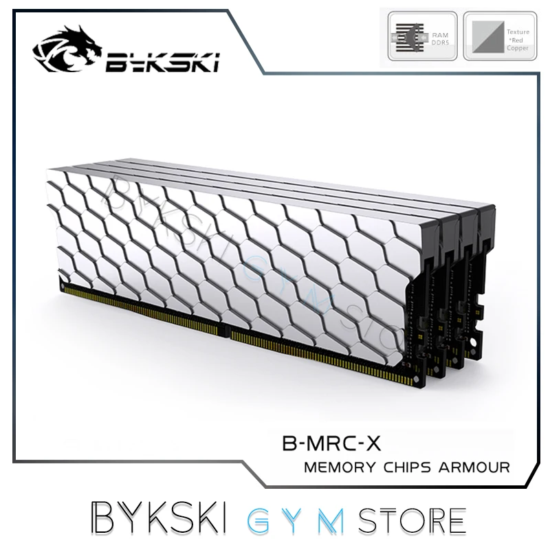 Bykski-Chaleco disipador de calor RAM Armor, compatible con DDR5, último disipador de calor ancho de memoria, B-MRC-X, 1 Pce