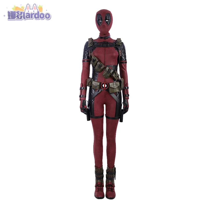 Halloween Carnival Lady New Death Guard Role Play Cosutme Wade Winston Wilson Role Play High Quality Movie Anti Hero Jumpsuit